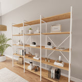 Mobitopya Nilamu 200 cm Kitaplık (200×170×34 cm)