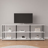 Mobitopya Çevir Kur 200 cm Raflı Tv Sehpası Tv Ünitesi 200X71*29 cm