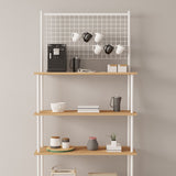 Mobitopya Çevir Kur 4 Raflı Kahve Köşesi Dolabı (71×167×35 cm)