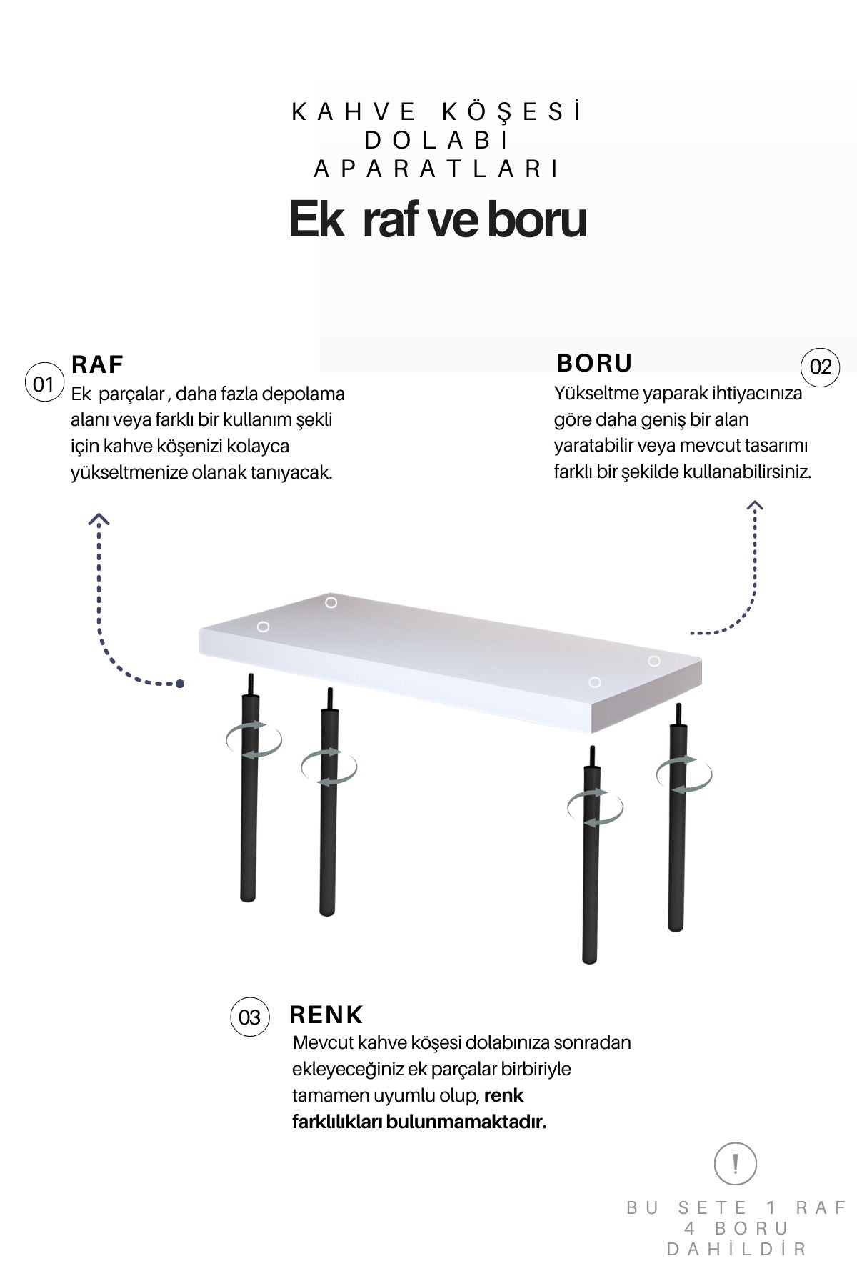 Mobitopya Ek 1 Raf Ve 4 Boru