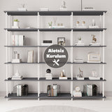 Mobitopya Çevir Kur 200 cm Kitaplık (200×177×29 cm)