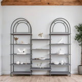 Mobitopya Çevir Kur Bohem Kitaplık – Çok Amaçlı Dekoratif Dolap & Raf 199X203X29