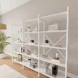 Mobitopya Nilamu 200 cm Kitaplık (200×170×34 cm)