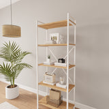 Mobitopya Nilamu 65 cm Kitaplık (65×170×34 cm)