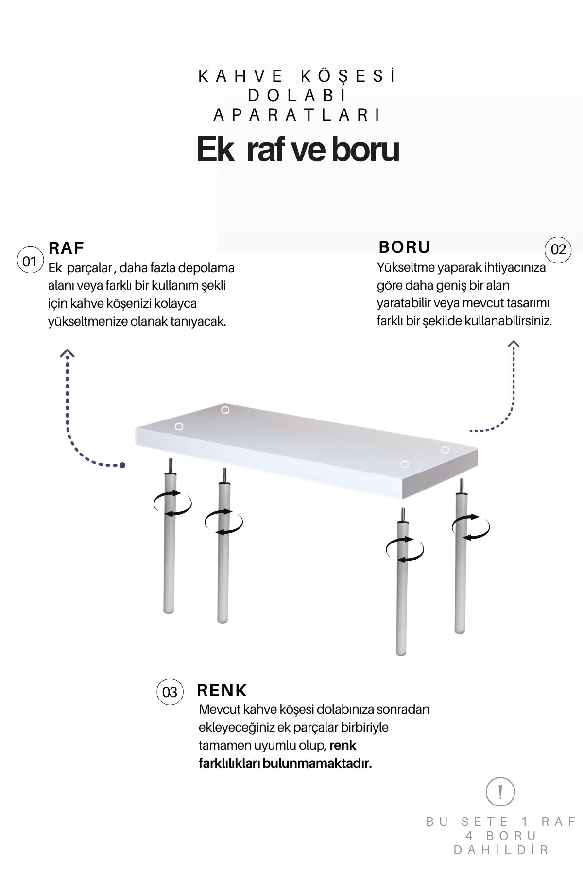 Mobitopya Ek 1 Raf Ve 4 Boru