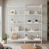 Mobitopya Nilamu 5 Raflı Kitaplık | Ofis & Ev Için Organizer Raf Ünitesi 150×170×34 cm