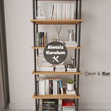 Mobitopya Çevir Kur 65 cm Kitaplık (65×177×29 cm)