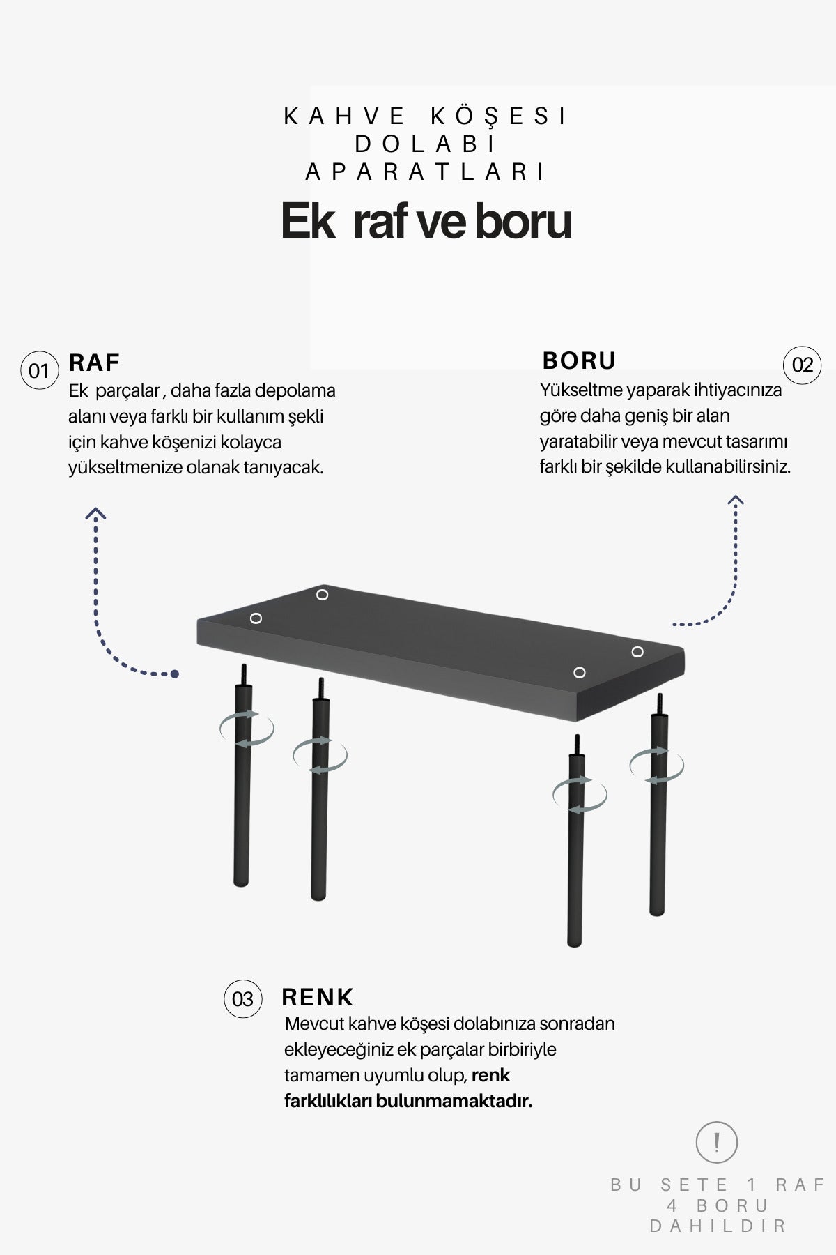 Mobitopya Ek 1 Raf Ve 4 Boru