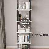 Mobitopya Çevir Kur 45 cm Kitaplık (45×177×29 cm)