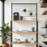 Mobitopya Çevir Kur 4 Raflı Kahve Köşesi Dolabı (71×167×35 cm)