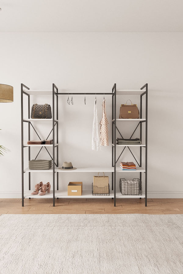 Mobitopya Nilamu Büyük Elbise Dolabı (175×170×34 cm)