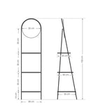 Mobitopya Aynalı Çok Amaçlı Düzenleyici Raf (150×38 cm)