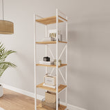 Mobitopya Nilamu 45 cm Kitaplık (45×170×34 cm)