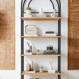 Mobitopya Çevir Kur Bohem Kitaplık (199×71×29 cm)