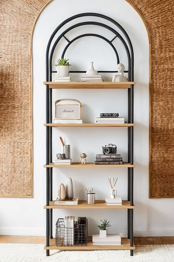 Mobitopya Çevir Kur Bohem Kitaplık (199×71×29 cm)