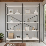 Mobitopya Nilamu 150 cm Kitaplık / Organizer / Ofis / Ev / 5 Raflı Kitaplık/ 150X170*34