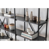 Mobitopya Nilamu 200 cm Kitaplık (200×170×34 cm)