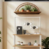 Mobitopya Çevir Kur 3 Raflı Kahve Köşesi Dolabı (71×134×35 cm)