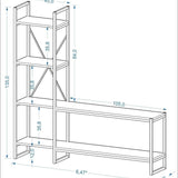 Mobitopya Nilamu TV Ünitesi (150×135×30 cm)