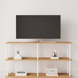 Mobitopya Çevir Kur 150 cm B.D Raflı Tv Sehpası Tv Ünitesi 150X75*29 cm