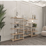 Mobitopya Çevir Kur Bohem Büyük Kitaplık (199×203×29 cm)