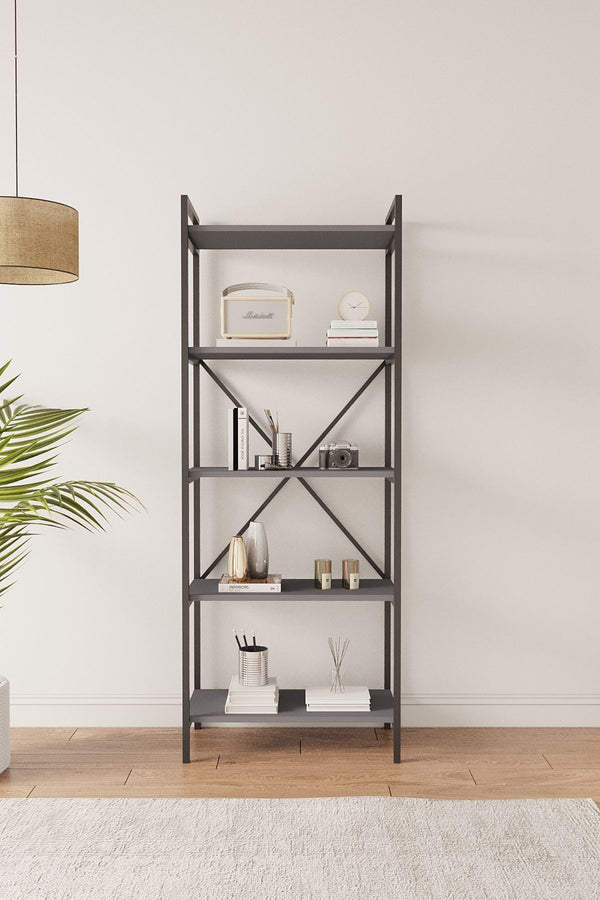 Mobitopya Nilamu 65 cm Kitaplık (65×170×34 cm)