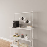 Mobitopya Çevir Kur 3 Raflı Kahve Köşesi Dolabı (71×134×35 cm)