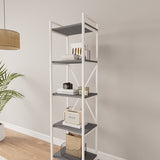 Mobitopya Nilamu 45 cm Kitaplık (45×170×34 cm)