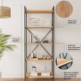 Mobitopya Nilamu 65 cm Kitaplık (65×170×34 cm)