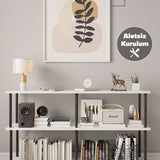 Mobitopya Çevir Kur 150 cm Raflı Konsol (150×75×29 cm)