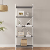 Mobitopya Nilamu 65 cm Kitaplık (65×170×34 cm)