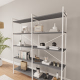 Mobitopya Nilamu 150 cm Raflı Kitaplık (150×170×34 cm)