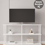 Mobitopya Çevir Kur 150 cm Raflı TV Sehpası (150×75×29 cm)