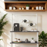 Mobitopya Çevir Kur 3 Raflı Kahve Köşesi Dolabı (71×134×35 cm)