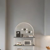 Mobitopya Çevir Kur 3 Raflı Oval Kahve Köşesi Dolabı (71×134×35 cm)