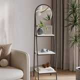 Mobitopya Aynalı Çok Amaçlı Düzenleyici Raf (150×38 cm)