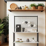 Mobitopya Çevir Kur 3 Raflı Kahve Köşesi Dolabı (71×134×35 cm)