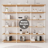 Mobitopya Çevir Kur 200 cm Kitaplık (200×177×29 cm)