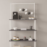 Mobitopya Çevir Kur 4 Raflı Kahve Köşesi Dolabı (71×167×35 cm)