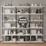 Mobitopya Çevir Kur 200 cm Kitaplık (200×177×29 cm)