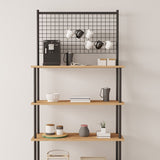 Mobitopya Çevir Kur 4 Raflı Kahve Köşesi Dolabı (71×167×35 cm)