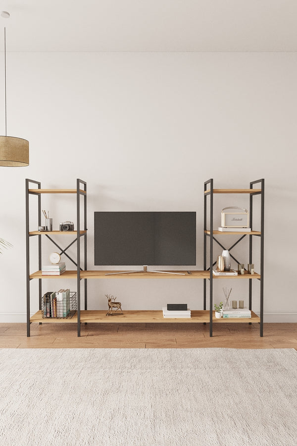 Mobitopya Nilamu Büyük TV Ünitesi (200×135×30 cm)