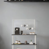 Mobitopya Çevir Kur 3 Raflı Kahve Köşesi Dolabı (71×134×35 cm)