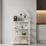 Mobitopya Çevir Kur 4 Raflı Kahve Köşesi Dolabı | Mutfak Düzenleyici Stand 71X167X35 cm”