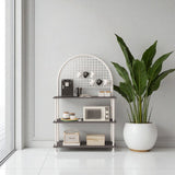 Mobitopya Çevir Kur Çok Amaçlı Kahve Köşesi Dolabı Mutfak Standı Mutfak Dolabı Mutfak Düzenleyici 71X134*35