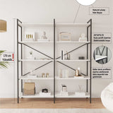 Mobitopya Nilamu 150 cm Kitaplık (150×170×34 cm)