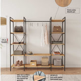 Mobitopya Nilamu Büyük Elbise Dolabı (175×170×34 cm)