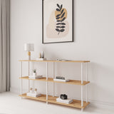 Mobitopya Çevir Kur 150 cm Raflı Konsol (150×75×29 cm)