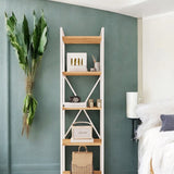 Mobitopya Nilamu 45 cm Kitaplık (45×170×34 cm)