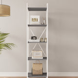 Mobitopya Nilamu 45 cm Kitaplık (45×170×34 cm)